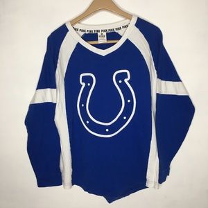 Victoria Secret Colts football long sleeve sequin